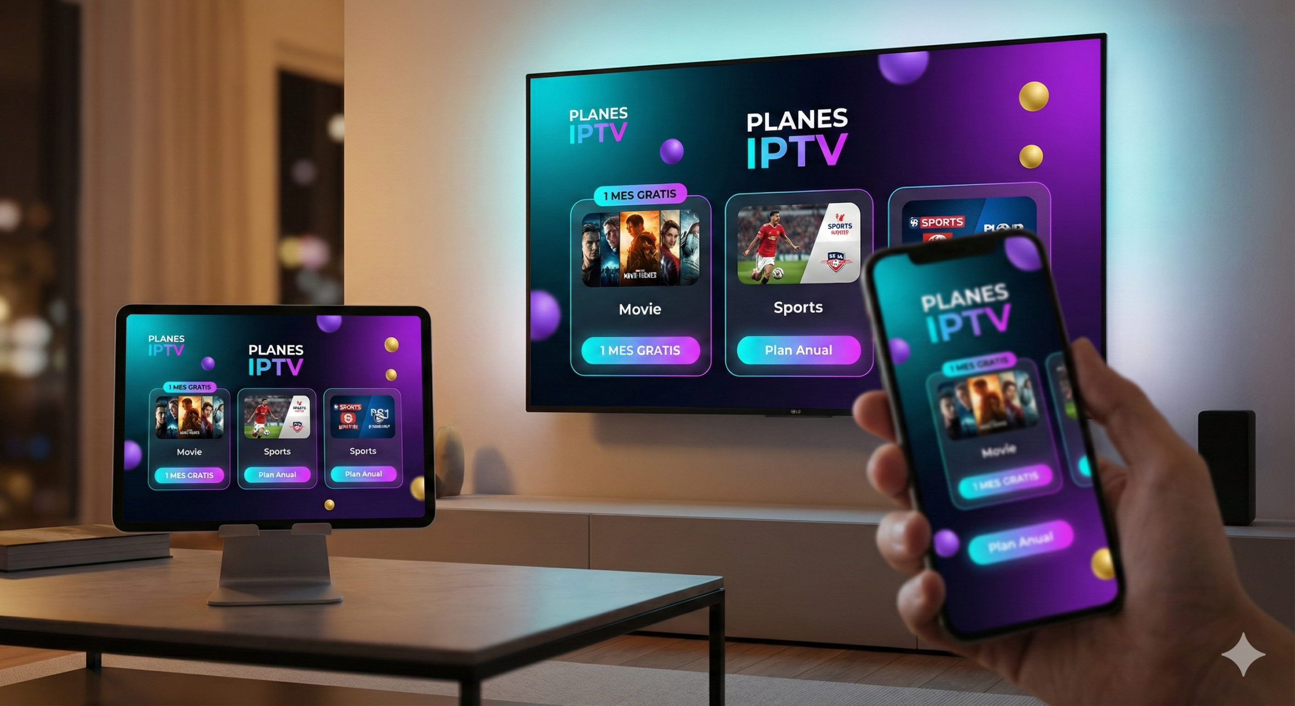 Planes IPTV compatibles con Android y Smart TV
